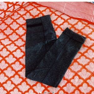 gray lululemon leggings size 2